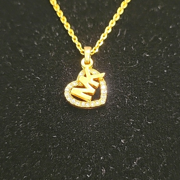 Michael Kors Gold Tone Necklace 17" - Picture 4 of 9